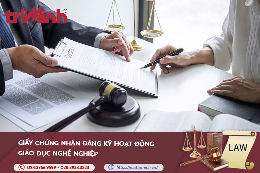Giấy Chứng Nhận đăng Ký Hoạt động Giáo Dục Nghề Nghiệp
