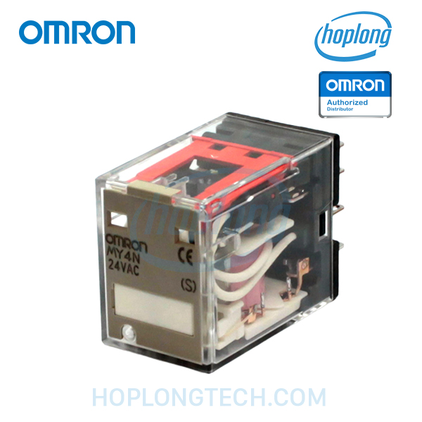 MY4N-CR AC100/110 (S) Omron - 4 Poles (14 chân) - 5A - 100/110VAC