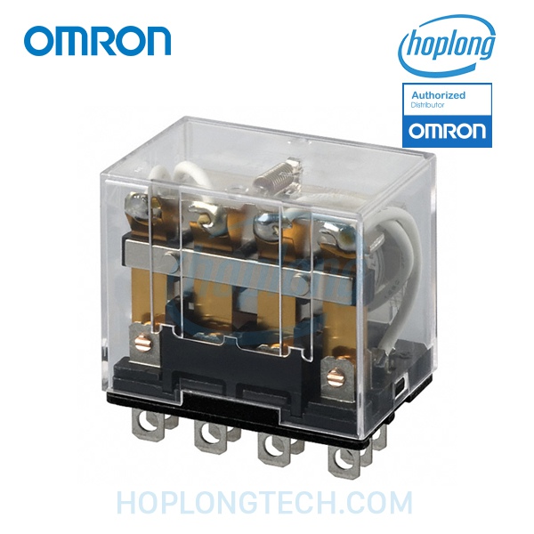LY4N-D2 DC12 Omron - 4 Poles (14 chân) - 12VDC - 10A