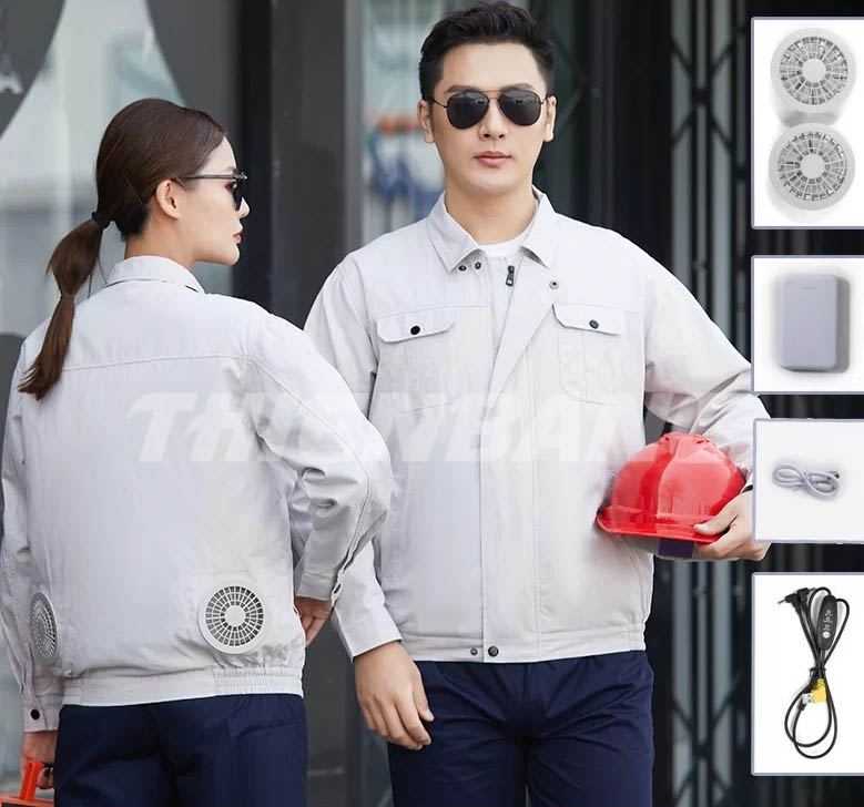 Áo điều hòa gắn quạt Siêu Mát, Chất Lượng Cao, Giá Rẻ