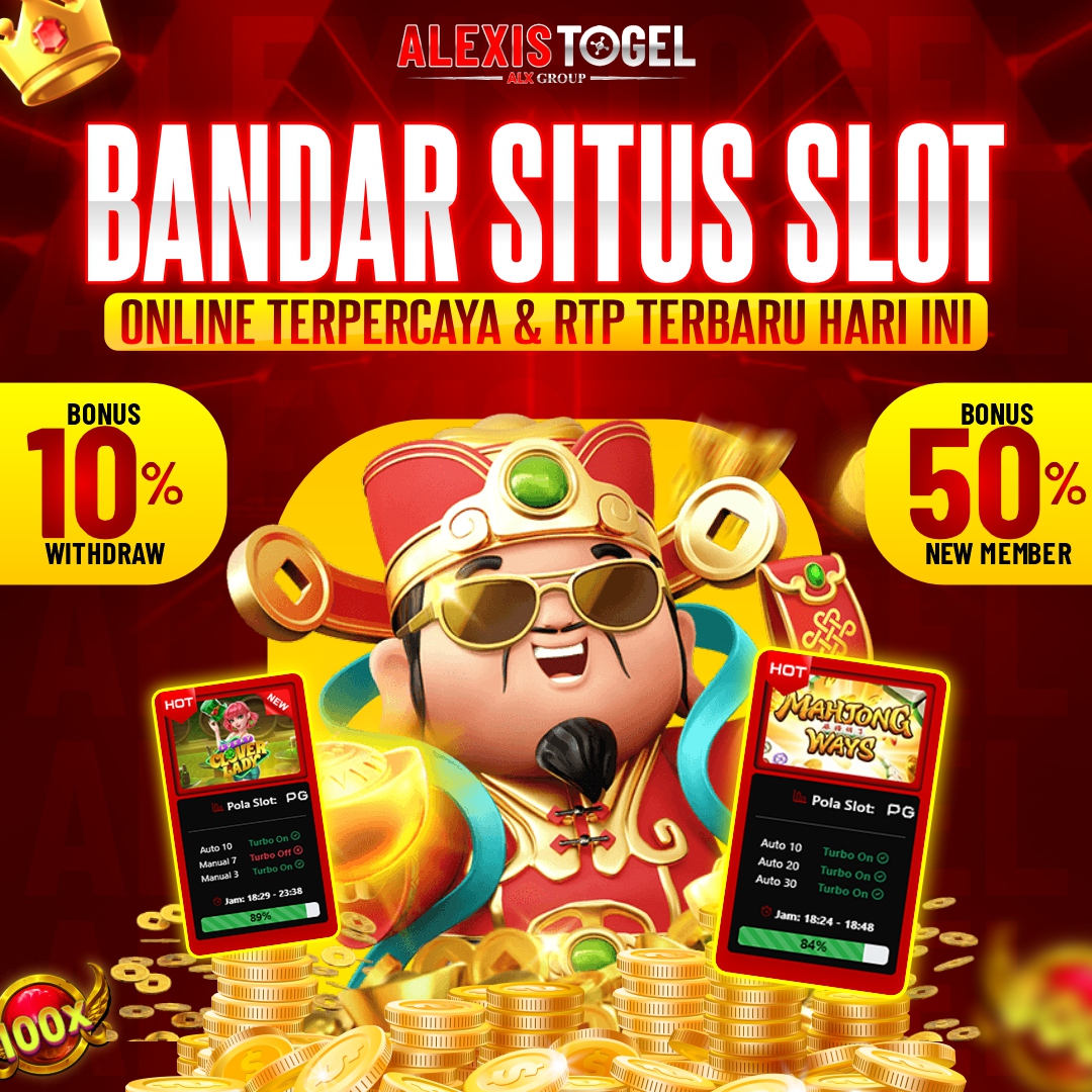 ALEXISTOGEL - Bandar Situs Slot Online Terpercaya & Rtp Terbaru Hari Ini