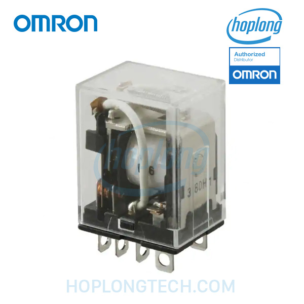 LYQ2-0 DC12 Omron - 2 Poles (8 chân) - 12VDC - 10A
