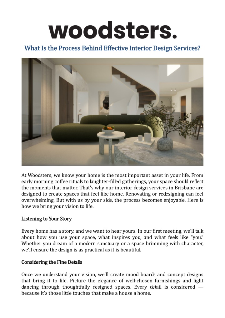 PPT - What Is the Process Behind Effective Interior Design Services? PowerPoint Presentation - ID:14165447