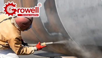 Khám phá công nghệ bắn cát khô tẩy rỉ sét kim loại hiệu quả