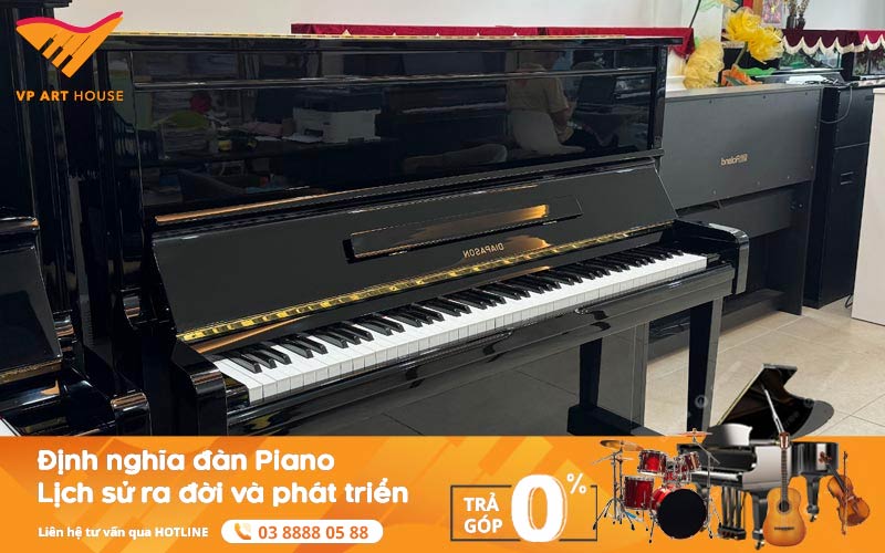 Định nghĩa đàn Piano: Lịch sử ra đời và phát triển