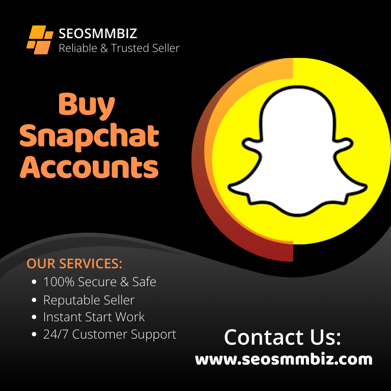 Buy Snapchat Accounts - SEOSMMBIZ