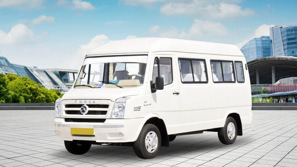 Book Tempo Traveller On Rent in Coimbatore - 15 seater Force