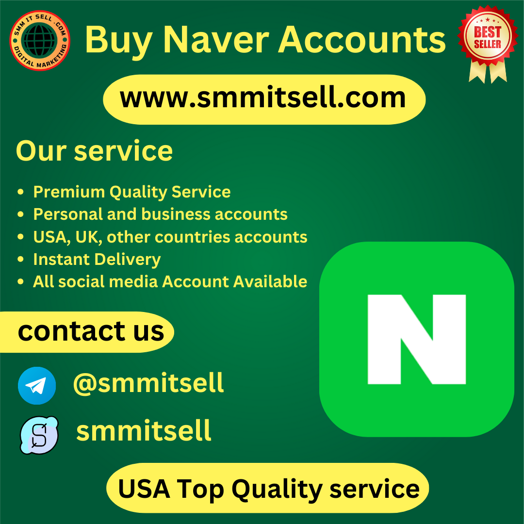 Buy Naver Accounts - 100% PVA, Mail and Female verified