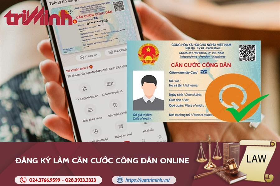 Hướng dẫn đăng ký làm căn cước công dân online hiệu quả