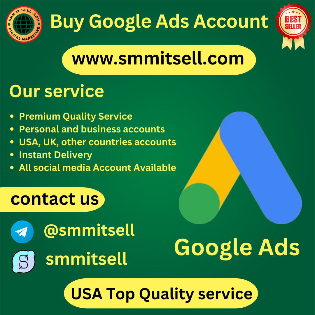 Buy Google Ads Accounts - 100% Non-Drop Verified Accounts