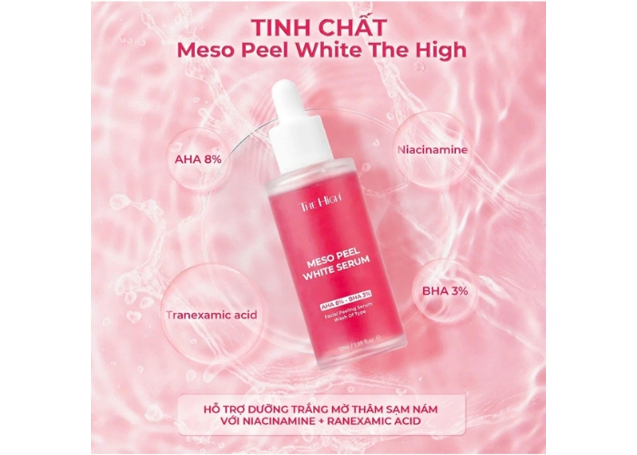 Serum Meso Peel The High có phải là giải pháp chăm sóc da hoàn hảo?