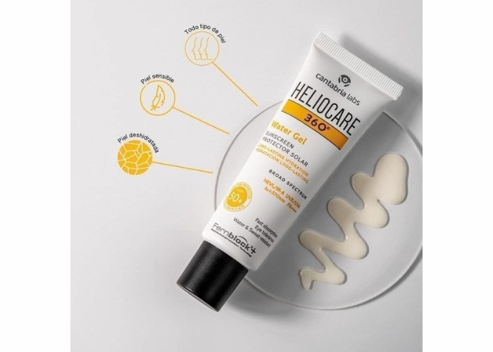 Kem chống nắng Heliocare 360° Water Gel SPF 50 khác gì mẫu cũ?