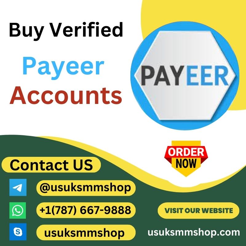 Buy Verified Payeer Accounts - 100% USA, UK, CA