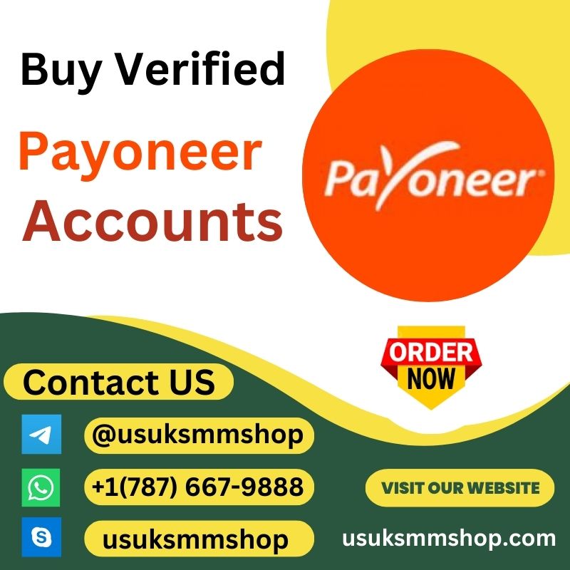 Buy Verified Payoneer Accounts - 100% Safe & Verified Account