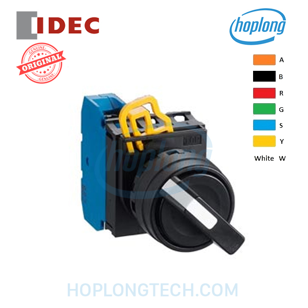 ASLD331102DNUW Idec - TWND Series - Phi 30 - 3 vị trí - 2NC