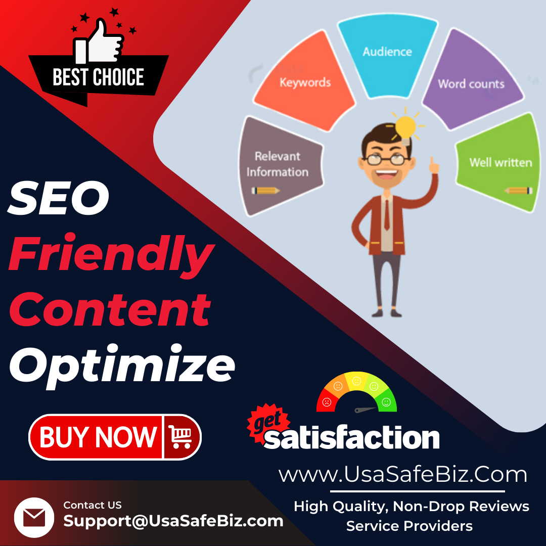 SEO Friendly Content Optimize - USA Safe Biz