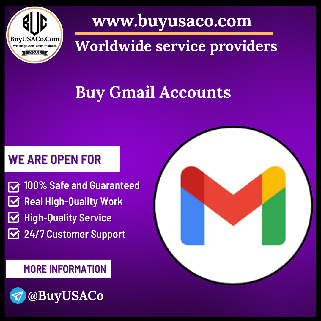 Buy Gmail Accounts - (PVA & Bulk)