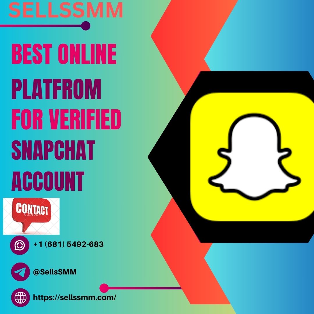 Buy Verified Snapchat Account - SellsSMM