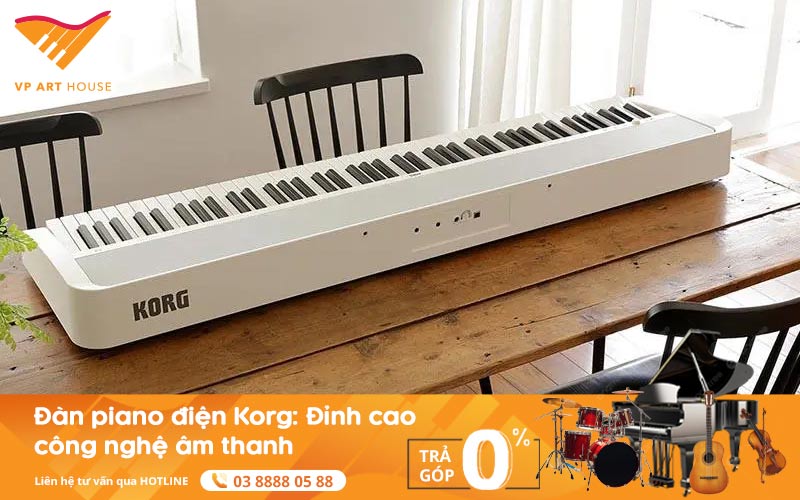 Đàn piano điện Korg: Đỉnh cao công nghệ âm thanh