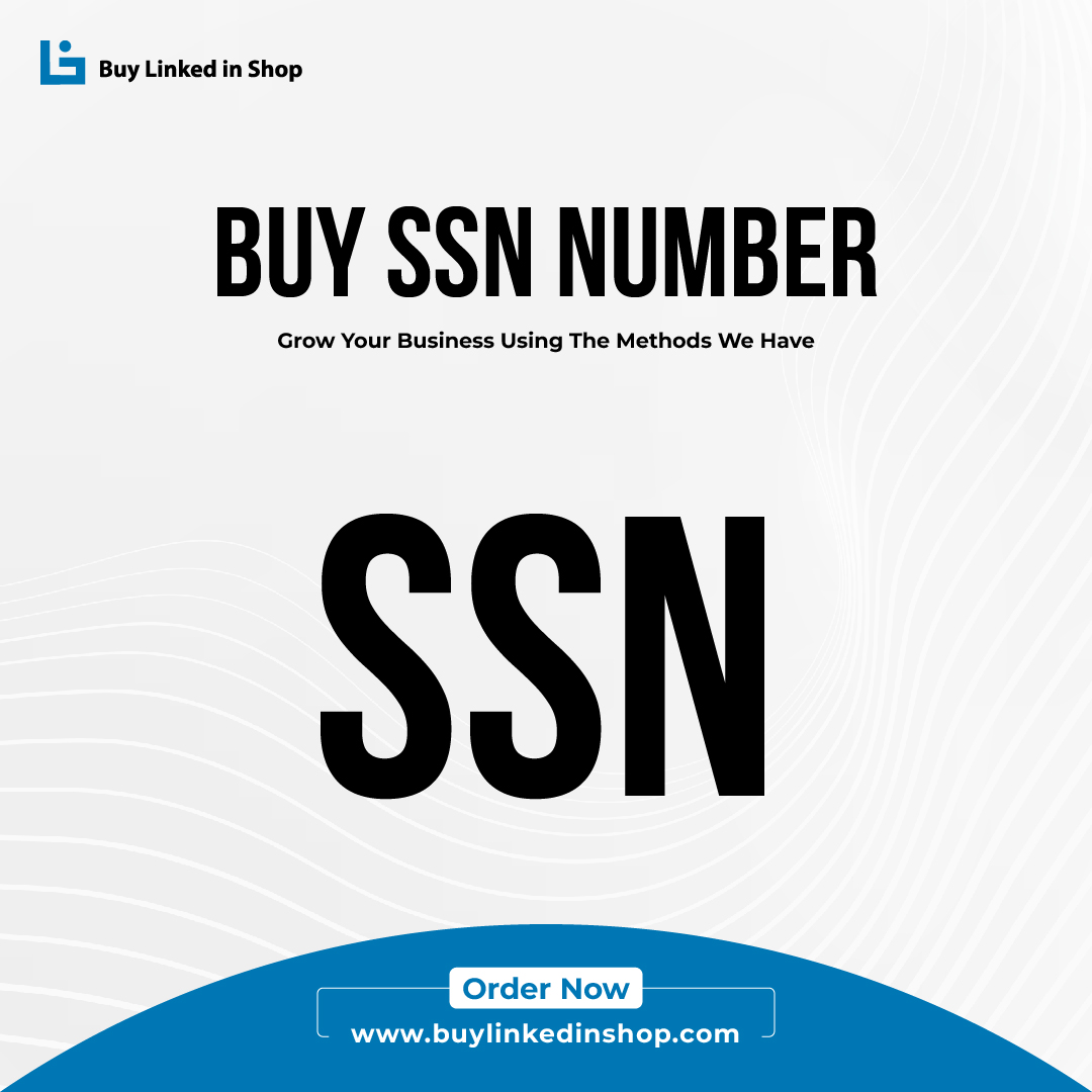 Buy SSN Number - Best 100% Real & Valid Social Security Number