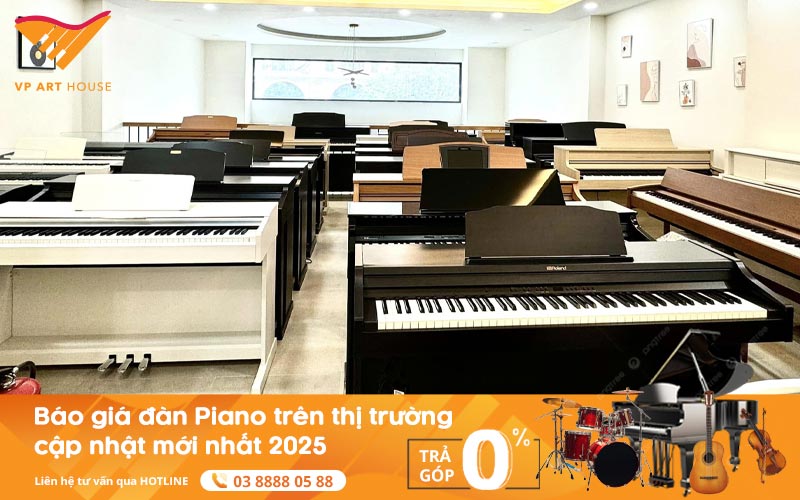 Báo Giá Đàn Piano Trên Thị Trường Cập Nhật Mới Nhất 2025