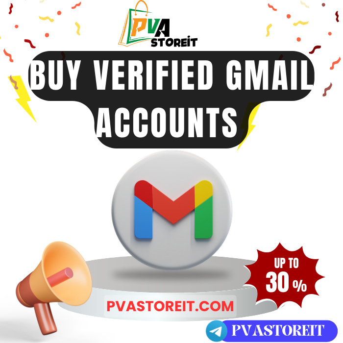 Buy Verified Gmail Accounts - pvastoreit.com