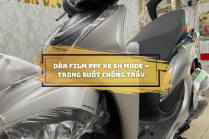 Dán film PPF xe SH Mode – lớp giáp trong suốt chống trầy xước tối ưu -         Nguyễn Decal - Chuyên Dán Keo Xe Design Tem Xe Decal Tem Xe Nguyễn Decal