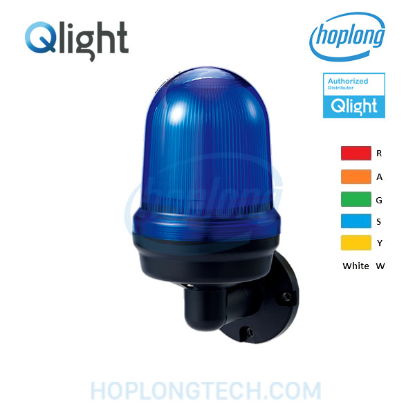 Q100LW-12/24-R-SZ24 Qlight - Phi 100 - Red - 12-24VDC