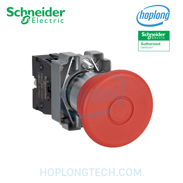 XB2BT42C Schneider - Phi 22 - Red - Nhấn nhả - 1NC
