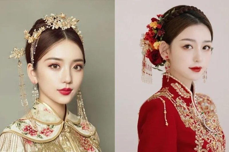 10+ Trang điểm, Makeup cô dâu tone Douyin, Trung Quốc - Sanazu Beauty