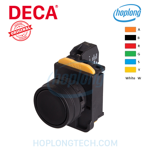 A20B-M1E20R Deca - Phi 22 - Đỏ - Nhấn nhả - 2NO