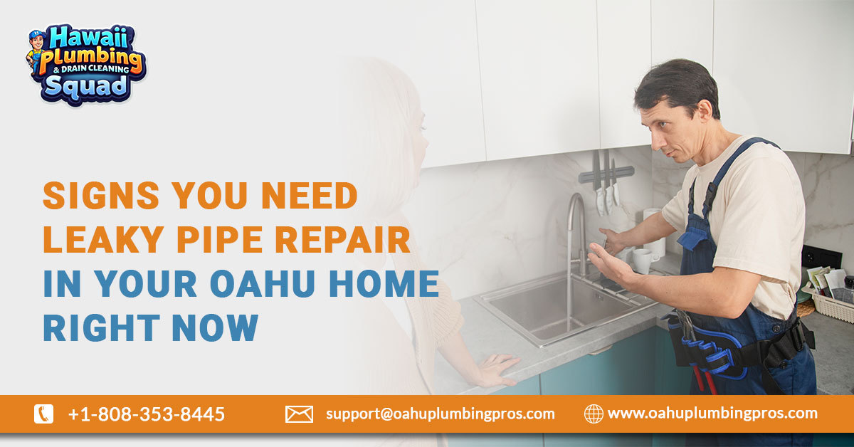Signs You Need Leaky Pipe Repair in Your Oahu Home Right Now – @oahuplumbingpros on Tumblr