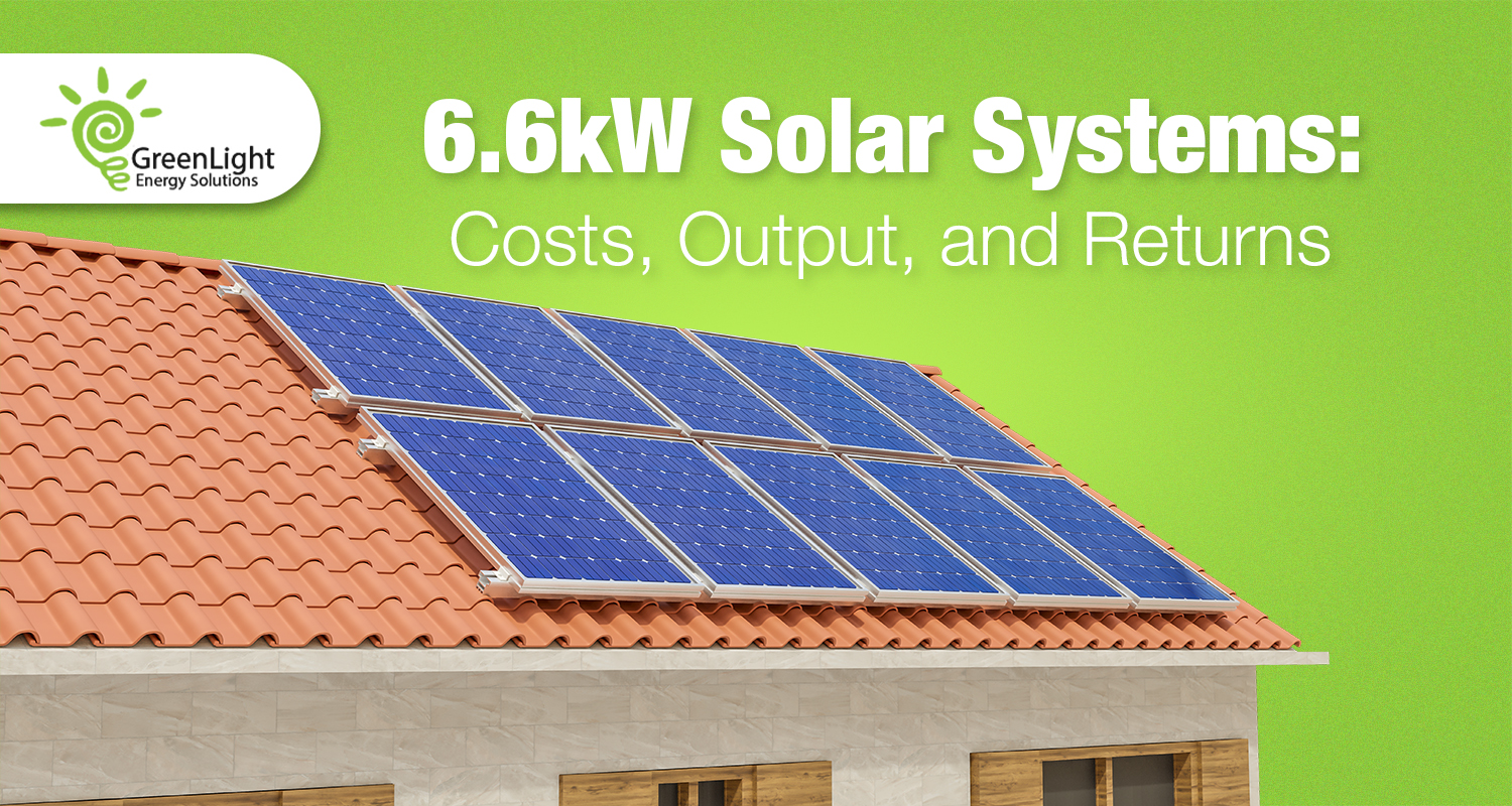 6.6 kW Solar Systems – Costs, Output & Returns