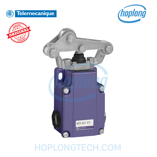 XC1AC117 Telemecanique - Đòn bẩy con lăn hồi về - 77x139x44mm