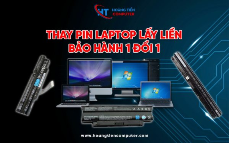 Top 5 địa chỉ thay pin laptop chính hãng lấy liền tại Thủ Đức