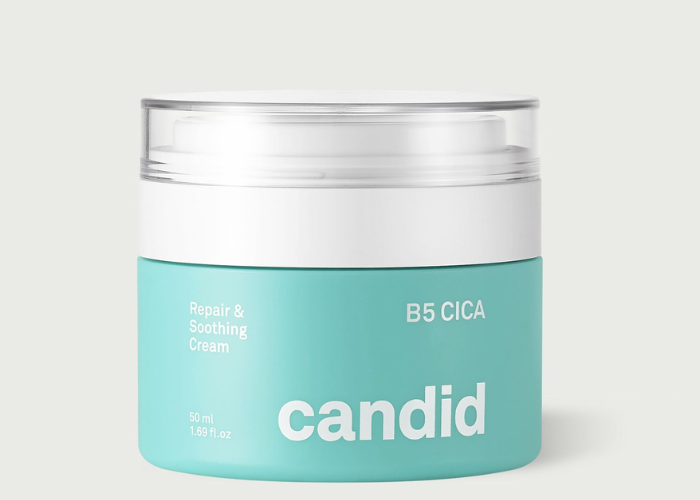 Da bong tróc, đỏ rát? kem dưỡng Candid B5 Cica – phục hồi da đỉnh cao từ B5 và Cica