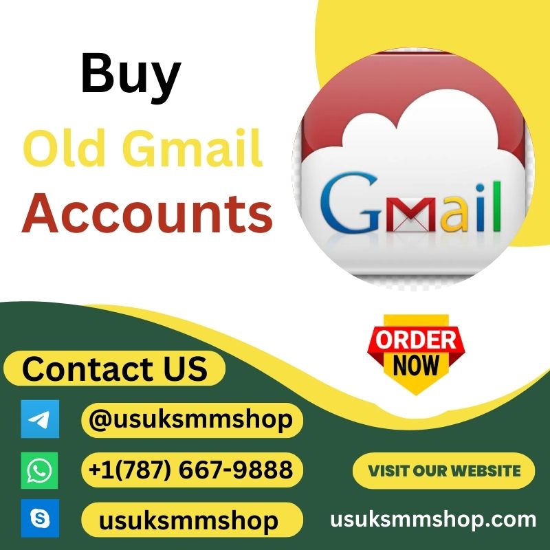 Buy Old Gmail Accounts - 100% PVA Old & Best Quality