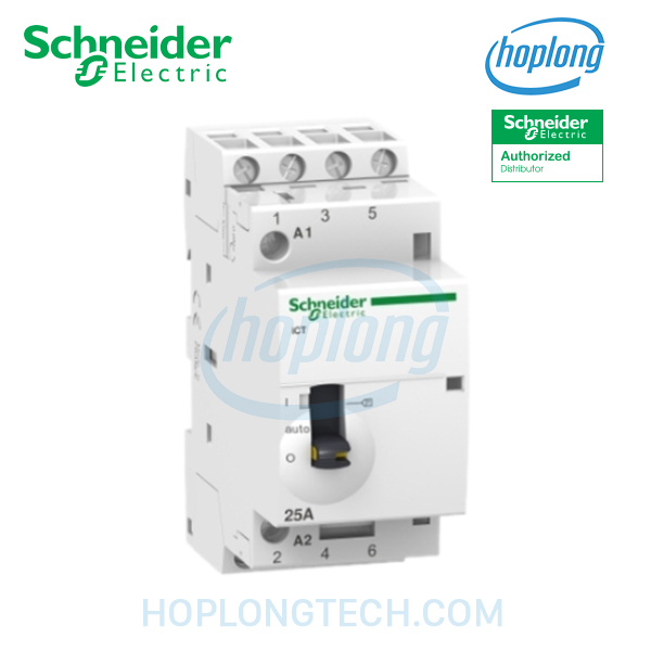 A9C21834 Schneider - 4P - 25A - 220…240VAC, 50Hz - 4NO