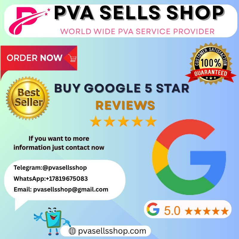 Buy Google 5 Star Reviews 100% Non Drop Reviews Guarante..