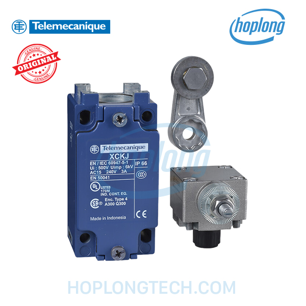 XCKJ50511H29 Telemecanique - 1NC+1NO - Con lăn lò xo hồi về