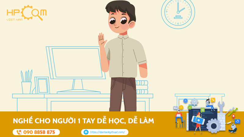 Gợi Ý Những Nghề Cho Người 1 Tay Dễ Học, Dễ Làm
