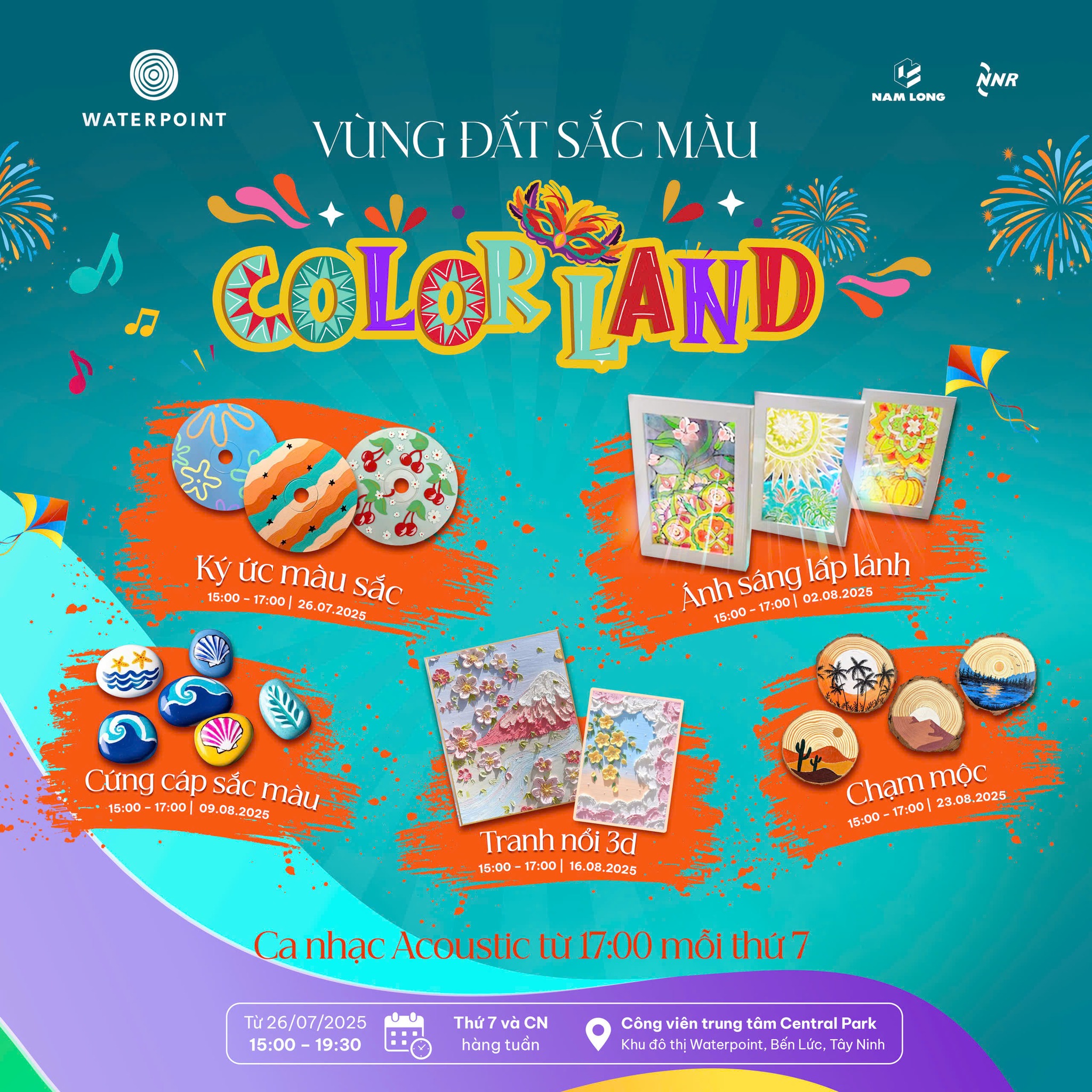 Color Land Waterpoint – Vùng đất sắc màu gọi tên bạn cuối tuần này!