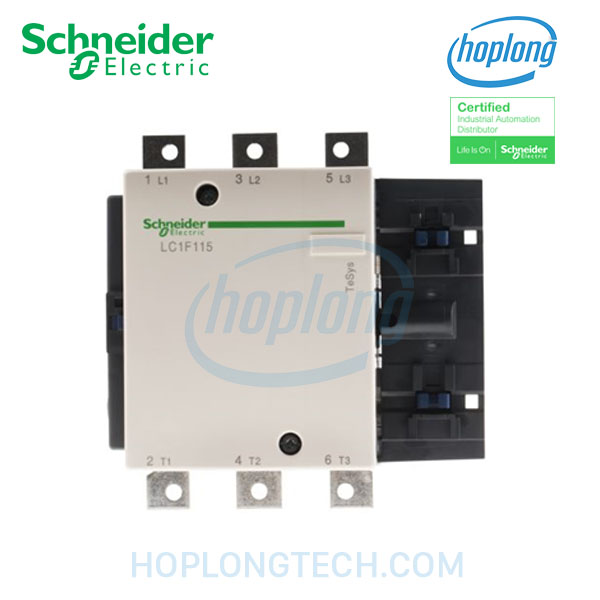 LC1F1154Q7 Schneider - 200A - 380VAC 40~400Hz - 4P - 4NO