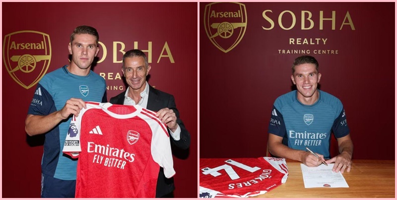 Arsenal hân hoan công bố 'bom tấn' Viktor Gyokeres
