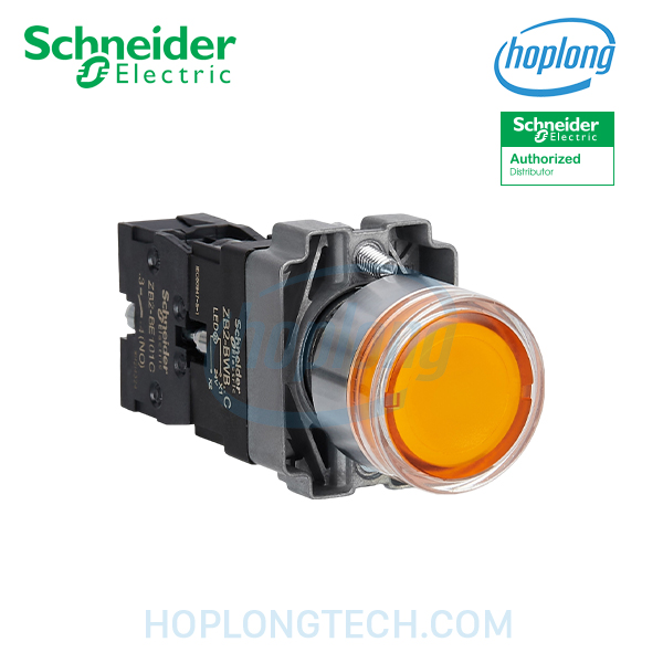 XB2BW35B1C Schneider - Phi 22 - Orange - LED - 24VAC/VDC