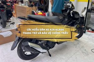 Các kiểu dán xe Air Blade trang trí và bảo vệ chống trầy -         Nguyễn Decal - Chuyên Dán Keo Xe Design Tem Xe Decal Tem Xe Nguyễn Decal