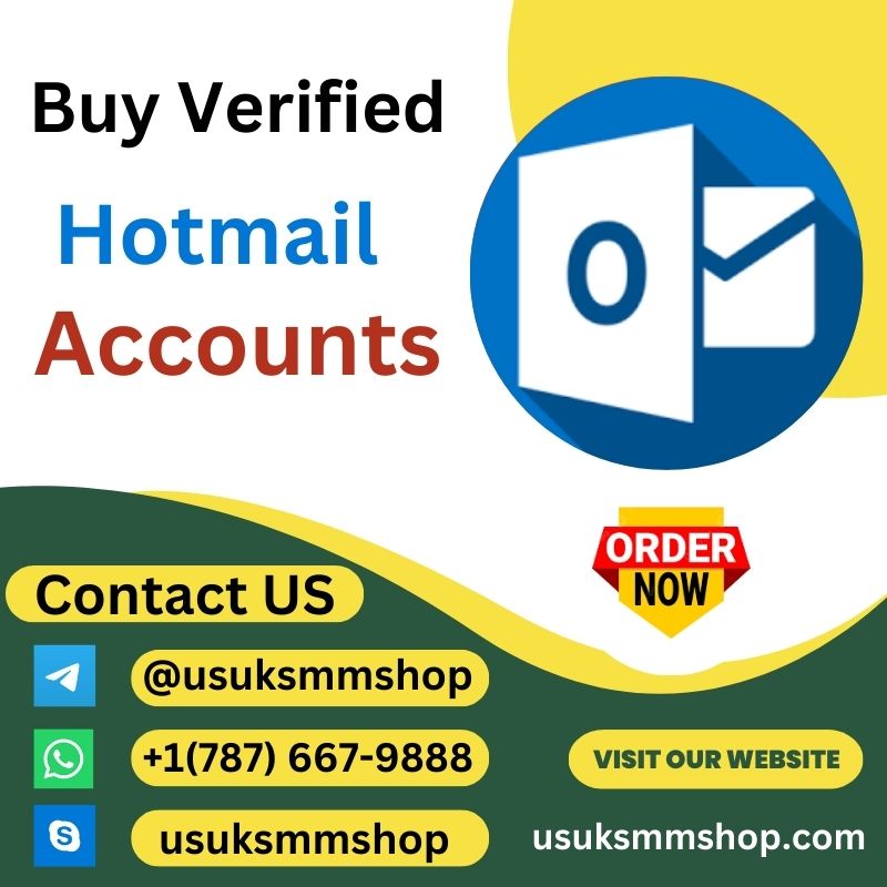 Buy Hotmail Accounts - Verified PVA E-mail Accounts