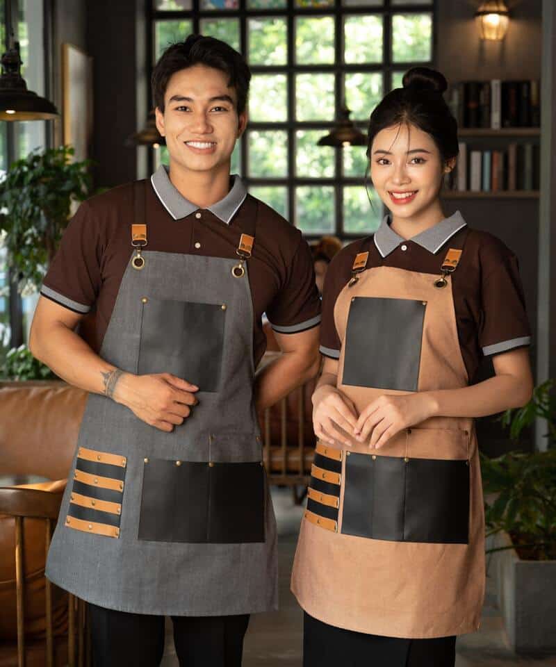 Đặt May Tạp Dề Nhà Hàng Theo Yêu Cầu | Giá Rẻ 2025