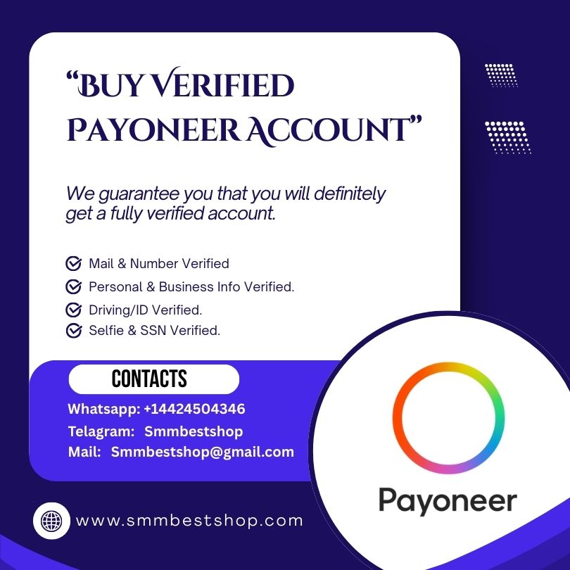 Buy Verified Payoneer Accounts | 100% Safe & Verified Account