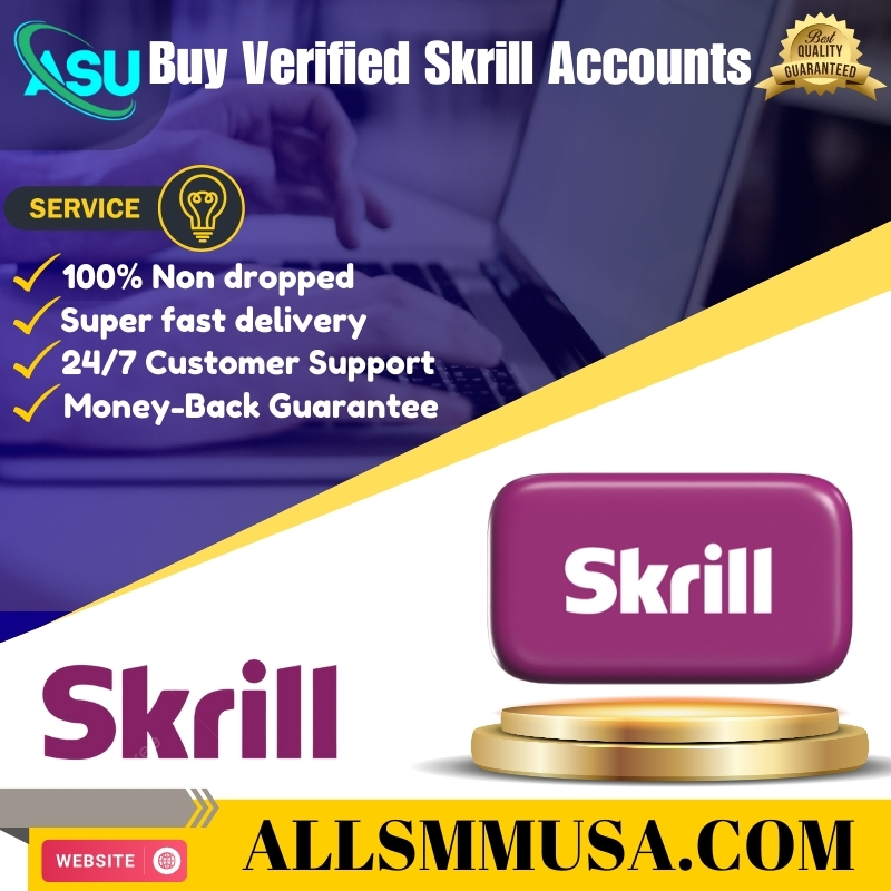 Buy Verified Skrill Accounts - 100% Safe & Secure Accounts
